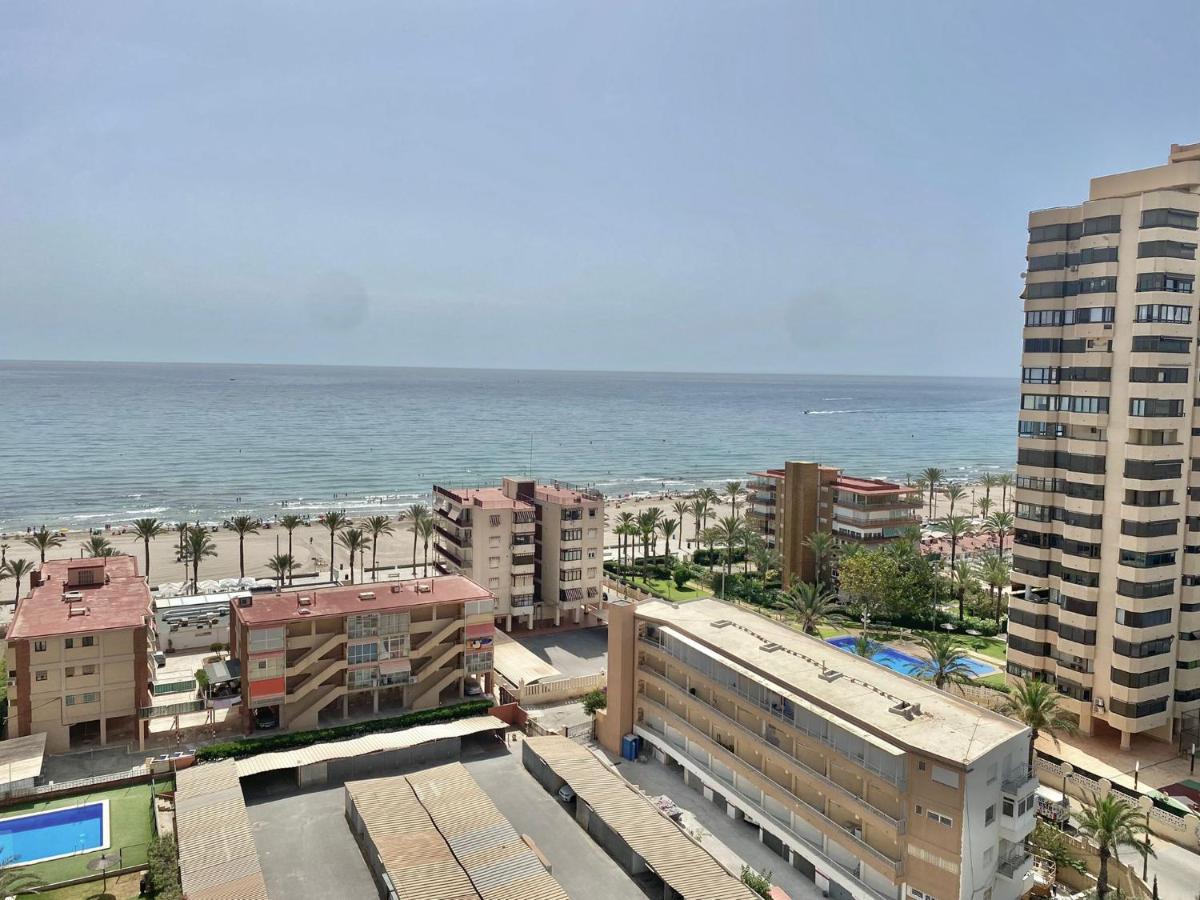 T Hercules Apto 6 Pax Vistas Al Mar, Aire Ac Wifi Inmo Leo Playa De San Juan Alicante Kültér fotó